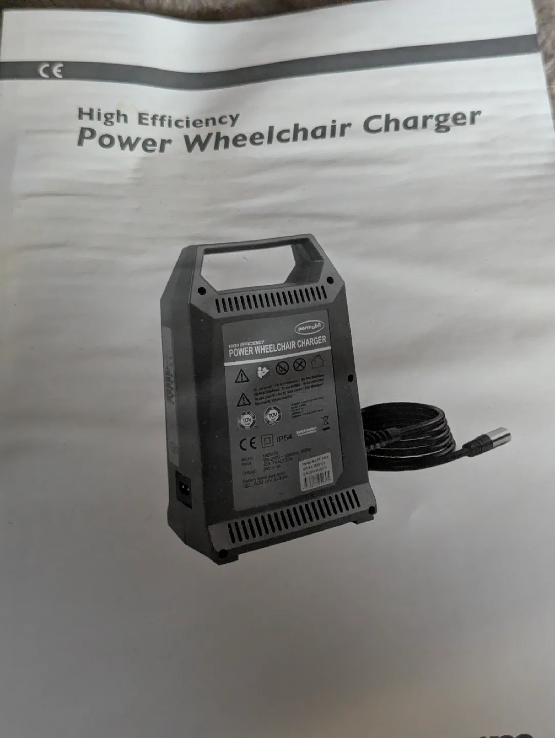 Permobil Power Wheelchair Charger image indicator(5)