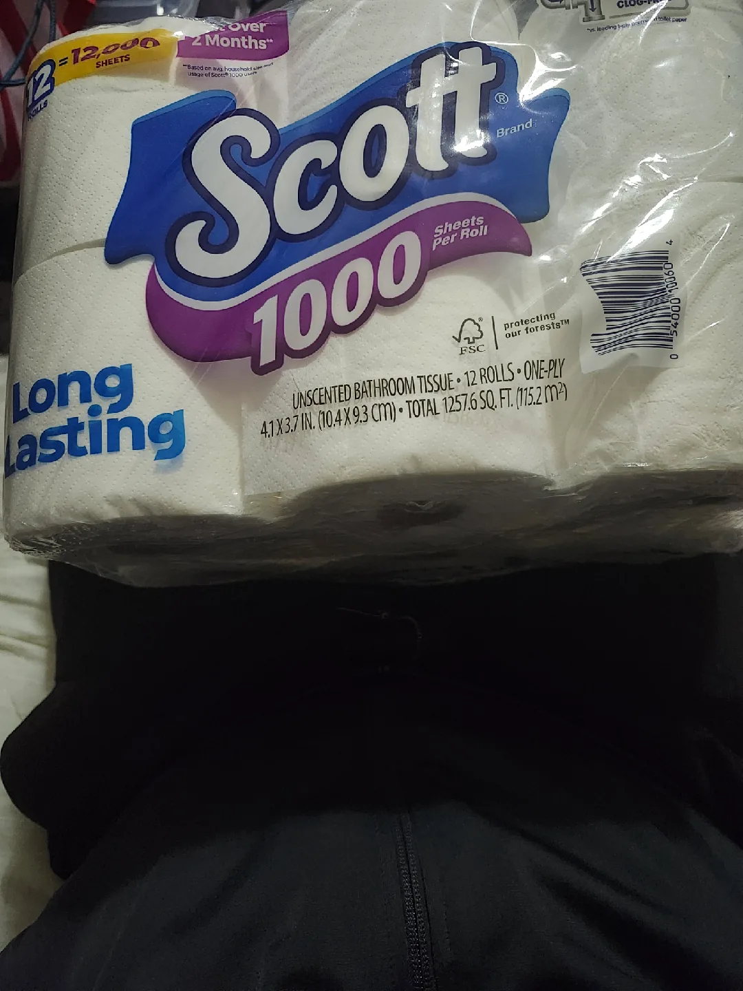 Scott 1000 Sheets Per Roll - 12 Rolls thumbnail