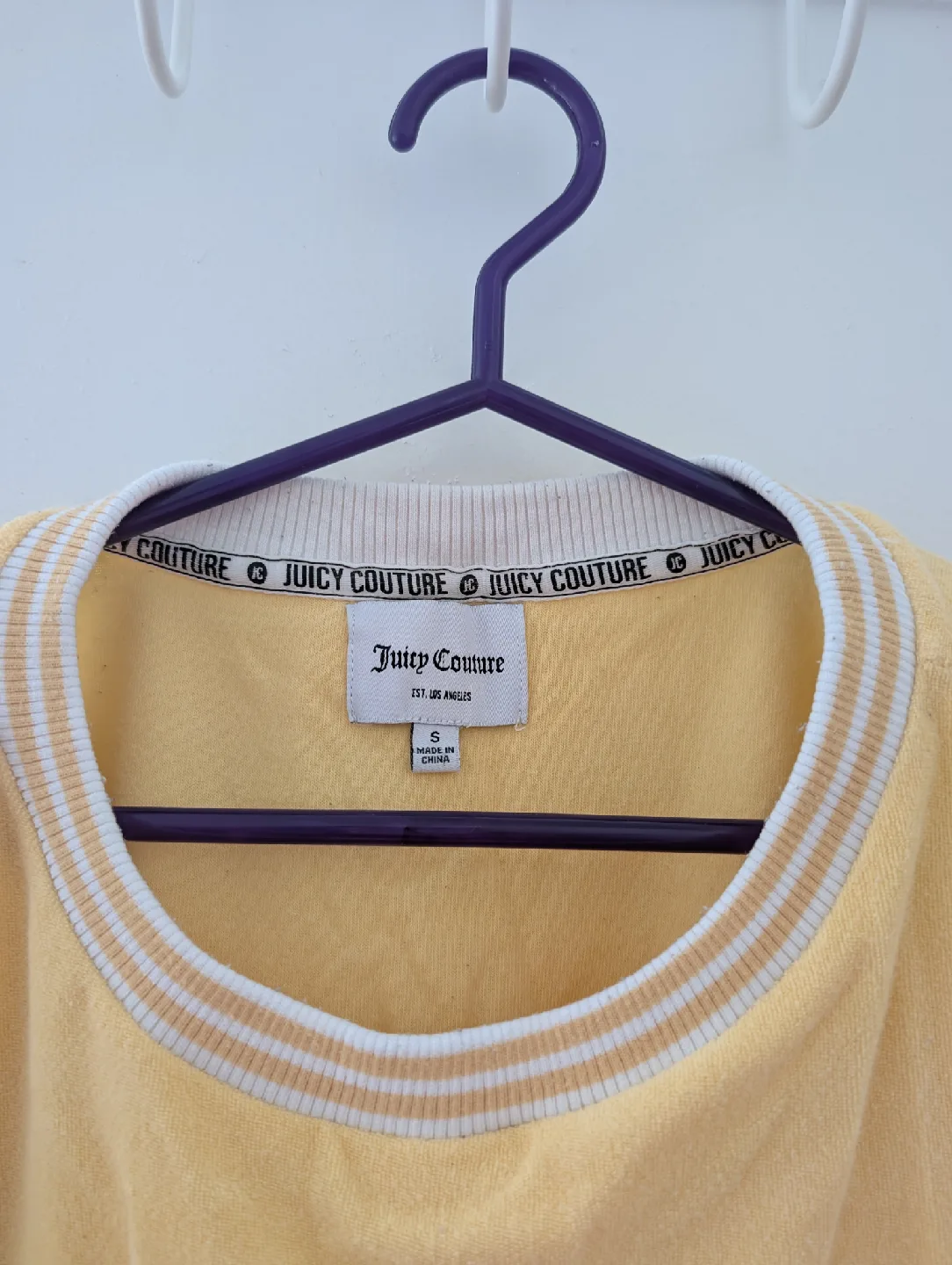 Juicy Couture sporty crop top - small thumbnail