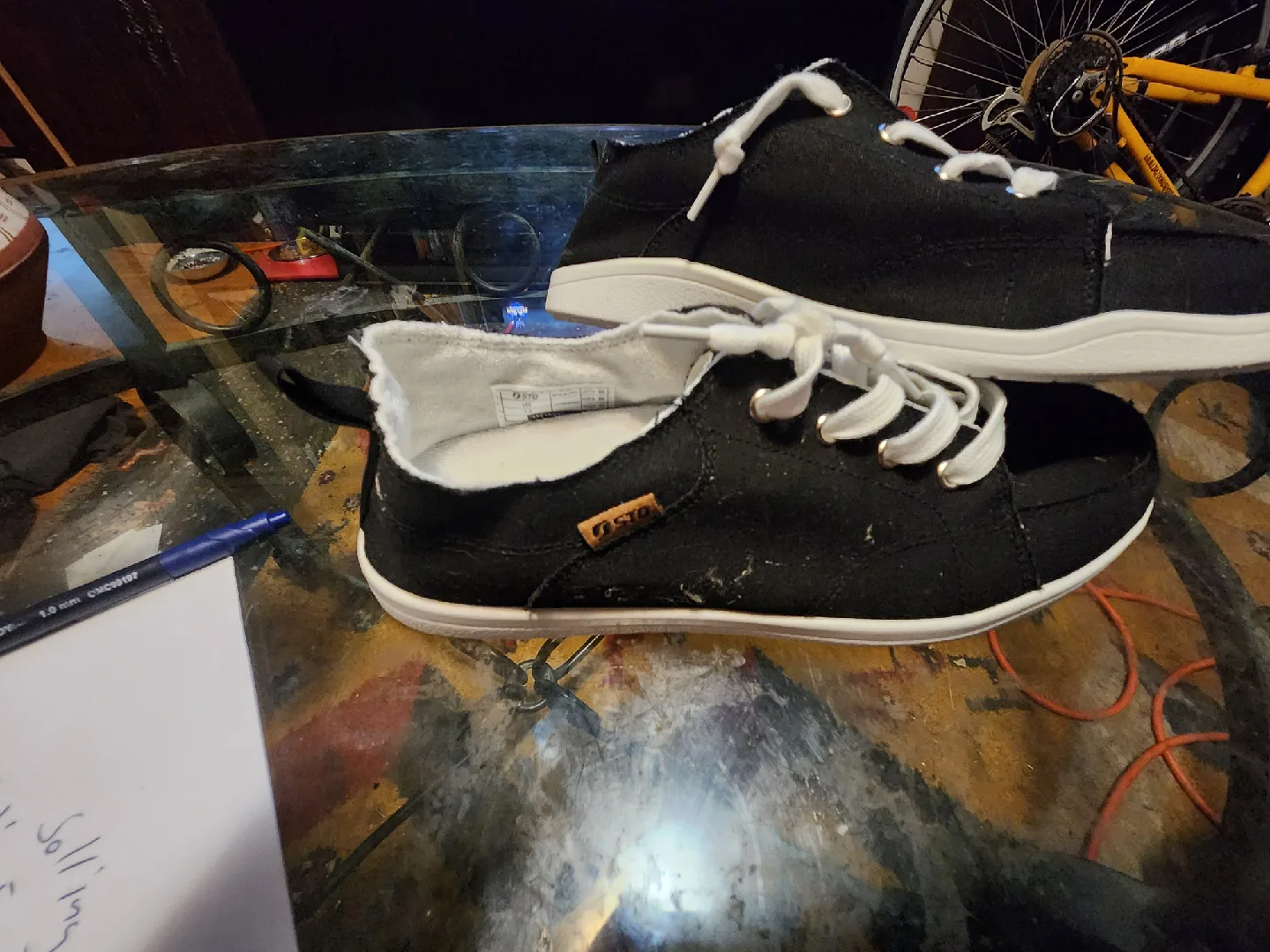 STQ Women's Slip On Sneakers - Size 7.5