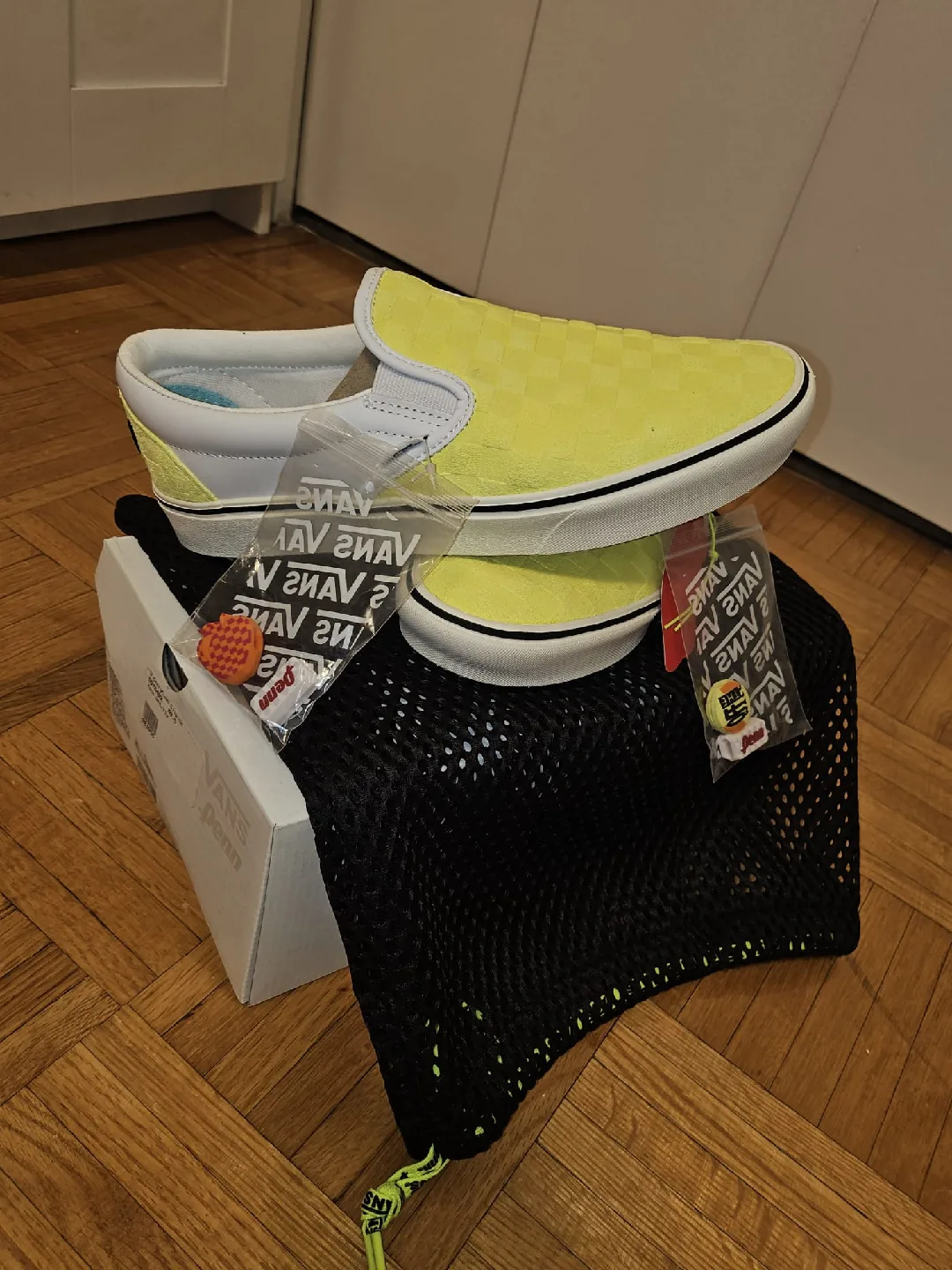Vans ComfyCush Slip-On (Psmn) Tennis - Size 9.5 US Men thumbnail