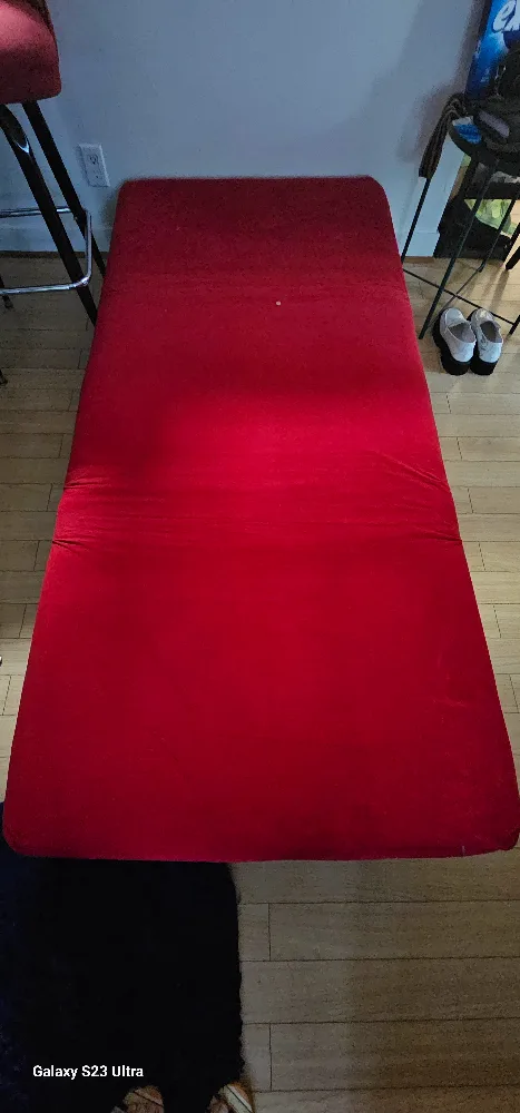 Red Convertible Chair Bed image indicator(4)