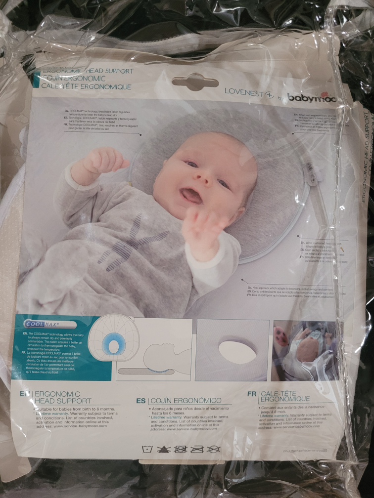 Babymoov Lovenest Baby Head Support - New in Package! - photo 2