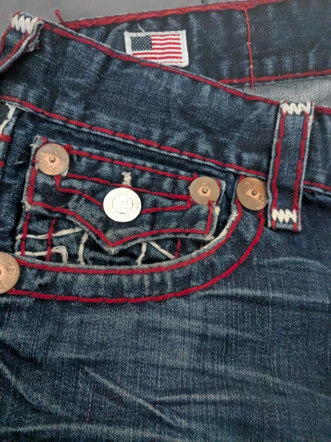 True Religion Ricky Super T Jeans - Size 34 image indicator(4)