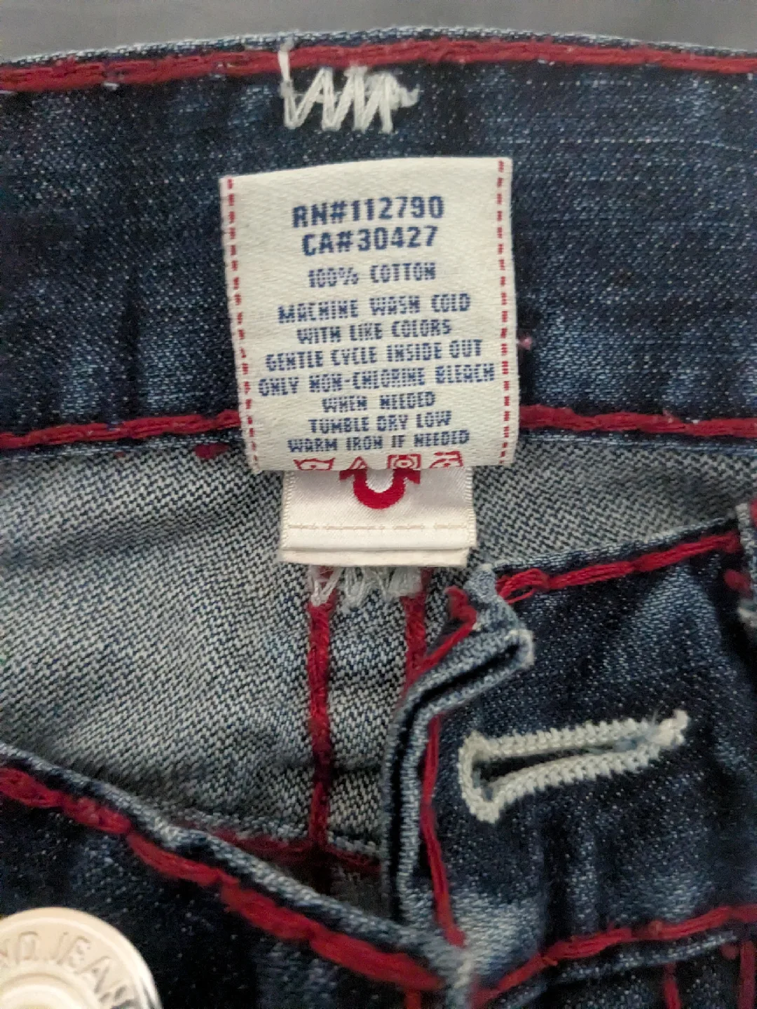 True Religion Ricky Super T Jeans - Size 34 image indicator(6)