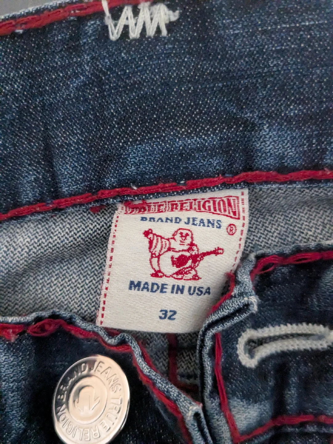 True Religion Ricky Super T Jeans - Size 34 image indicator(7)