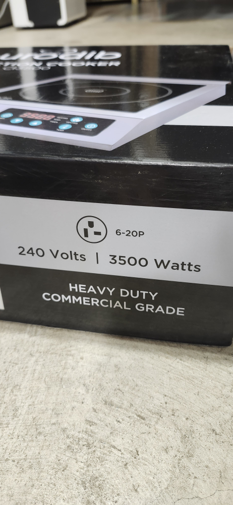 Eurodib CI3500 Commercial Induction Cooker - New in Box! - photo 3