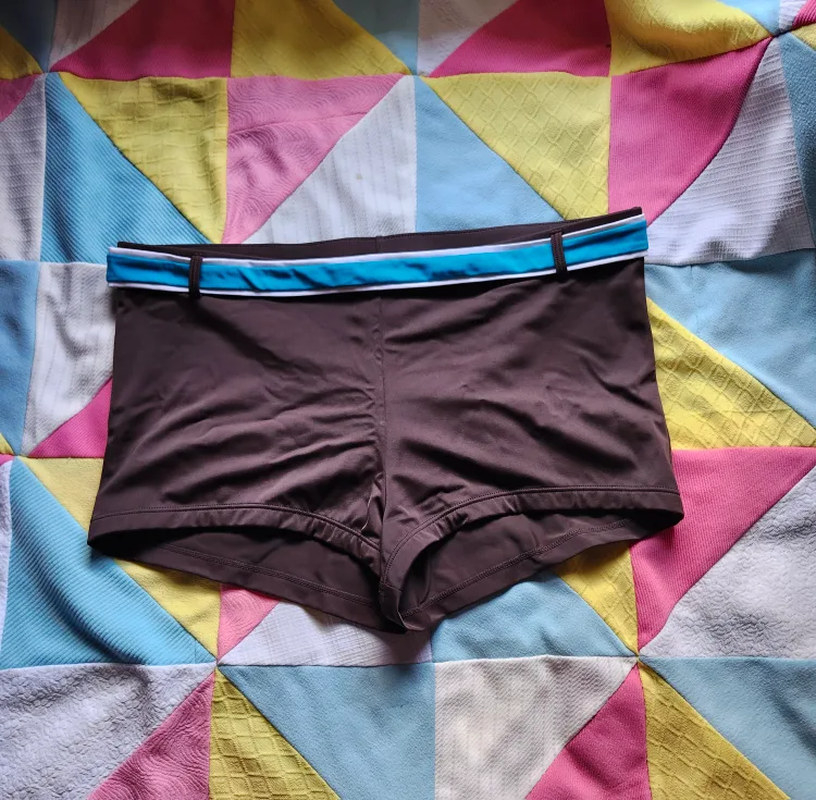 Brown and blue South Point swim shorts thumbnail