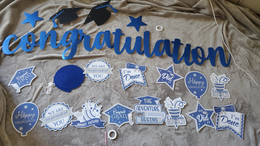 Graduation Party Decoration Set - New