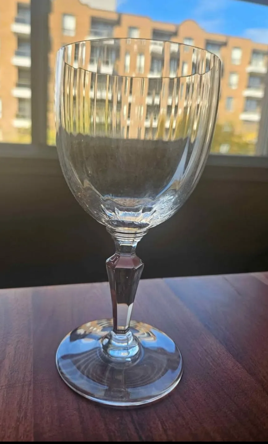 36 Crystal Baccarat Wine and water glasses image indicator(4)