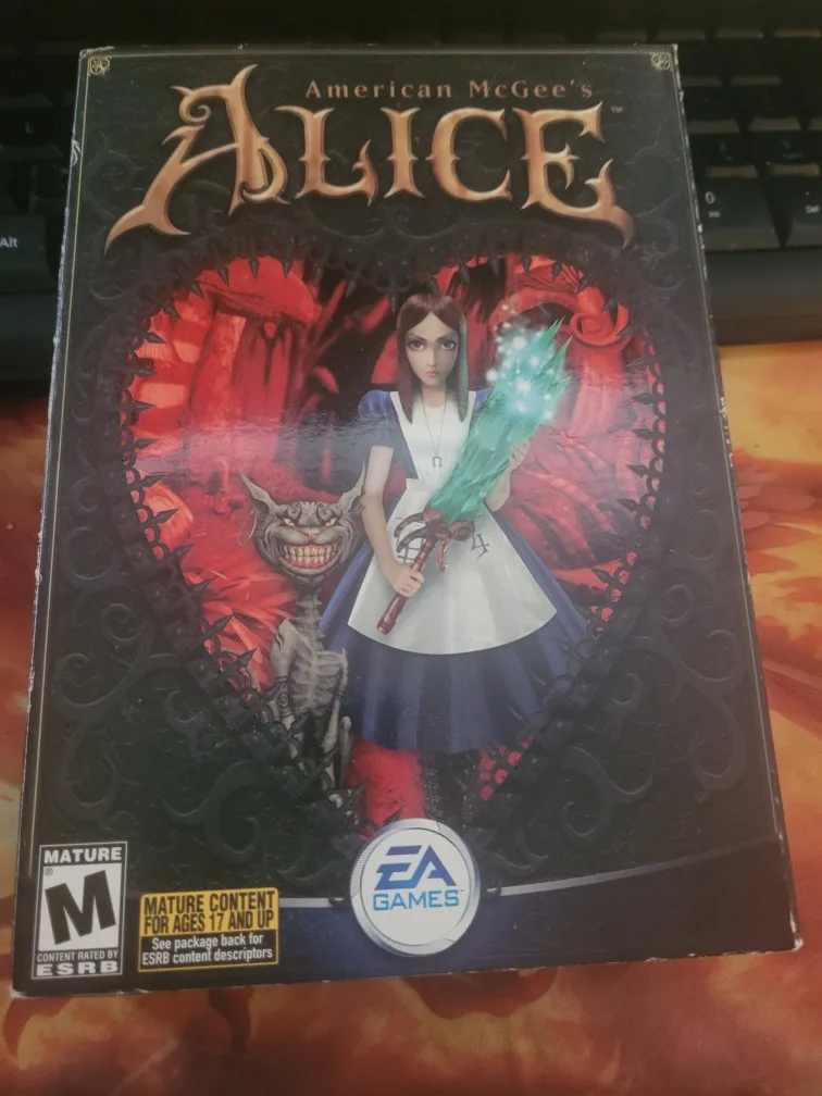 American McGee's Alice PC Game Box - NO GAME thumbnail