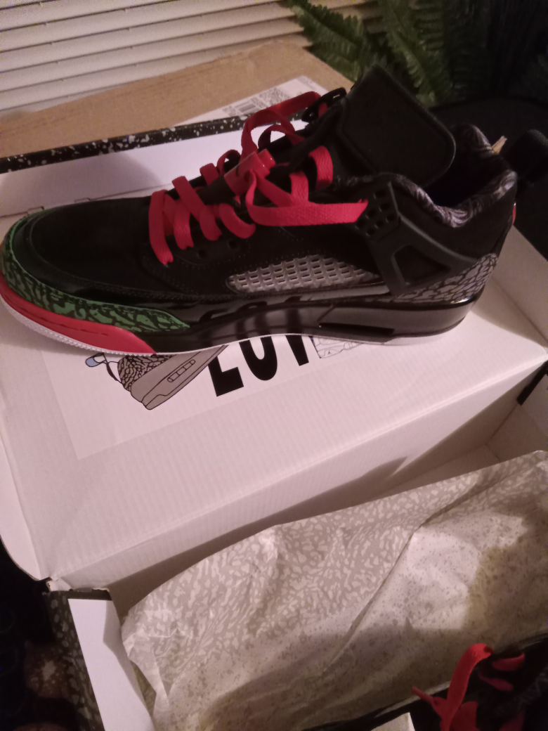 Jordan Spizike Low Black/Varsity Red, Men's 10.5 - photo 3