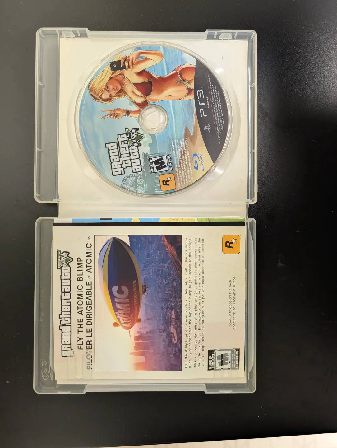 Grand Theft Auto V (GTA 5) PS3 Game image indicator(2)