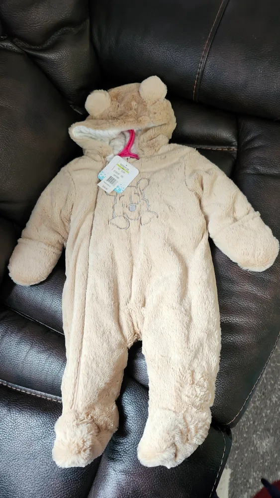 Winnie the Pooh 3/6M Snowsuit thumbnail