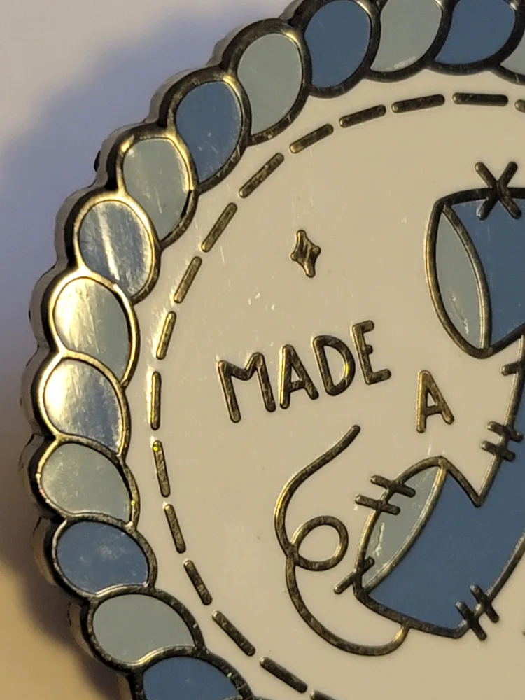 Mia Mouz 'Made a Call' Enamel Pin image indicator(4)