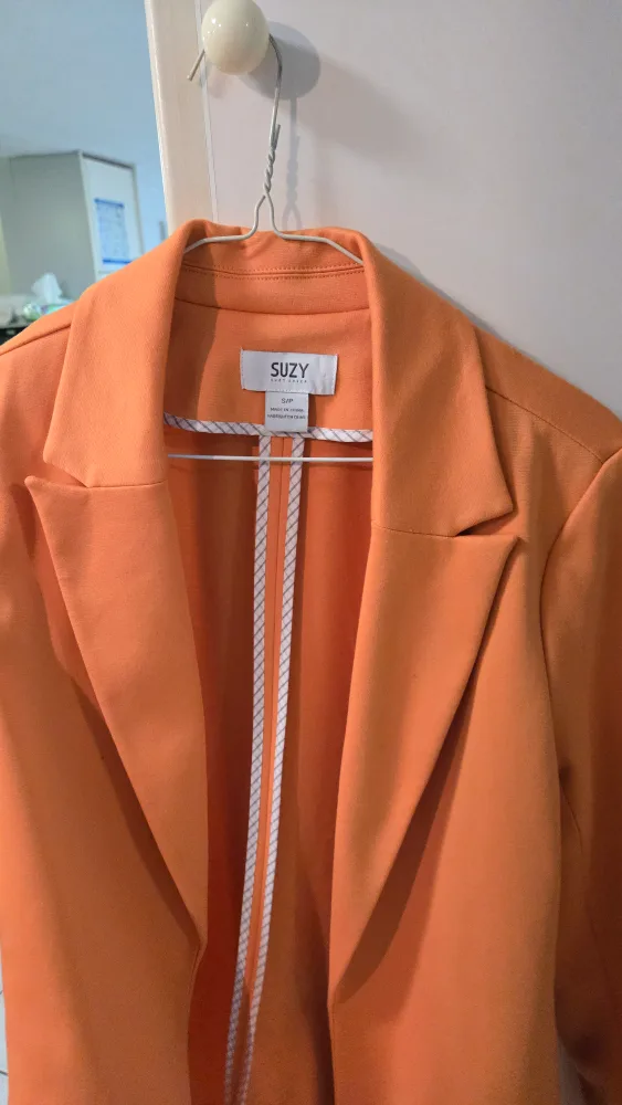 Suzy Orange Blazer - Size S/P thumbnail