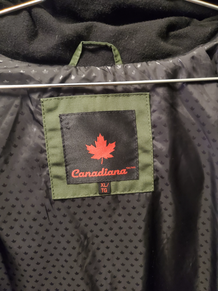Men's Warm Winter Jacket Canada Size 2XL  New - photo 4