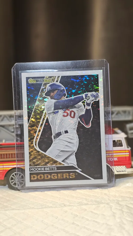 Mookie Betts Topps Black Gold Baseball Card thumbnail