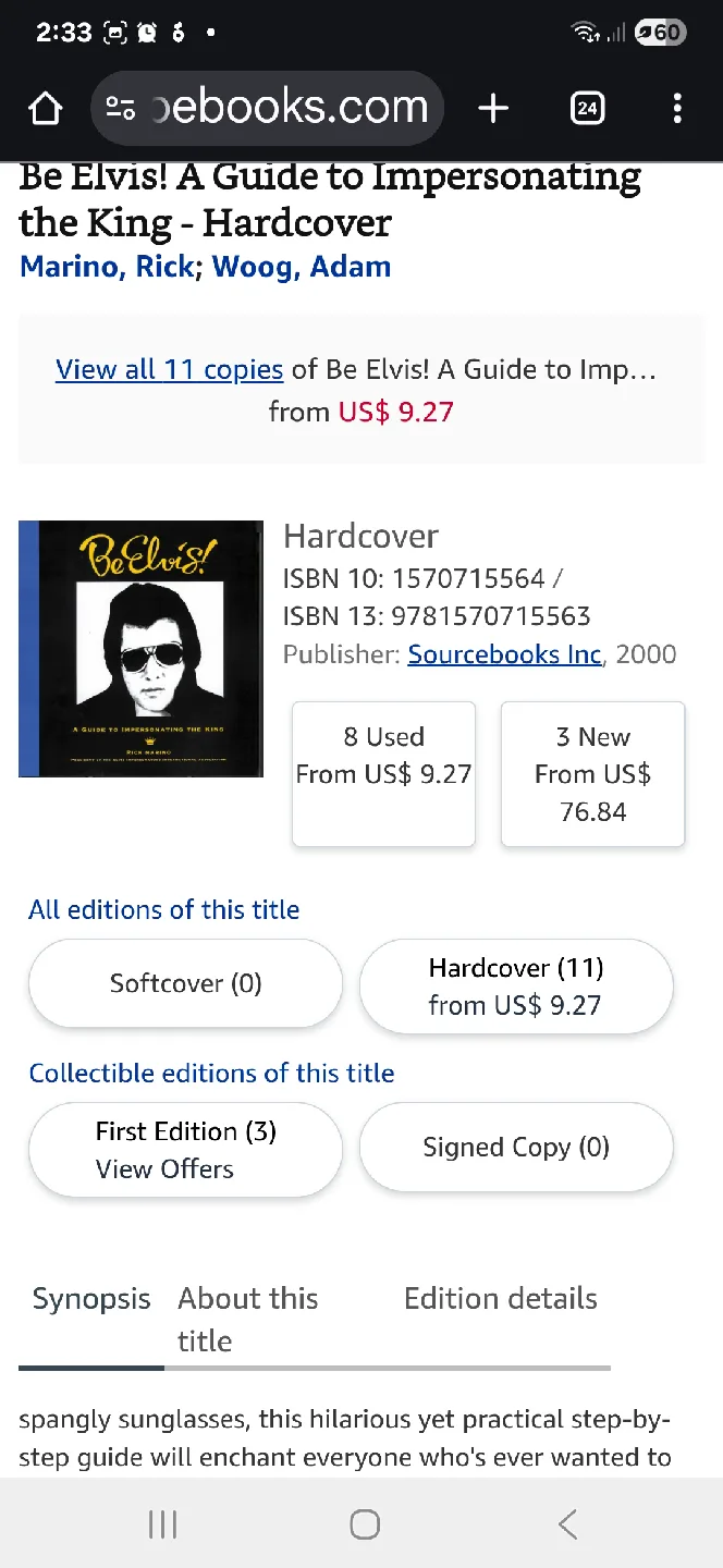 Be Elvis! A Guide to Impersonating the King, by Rick Marino image indicator(6)
