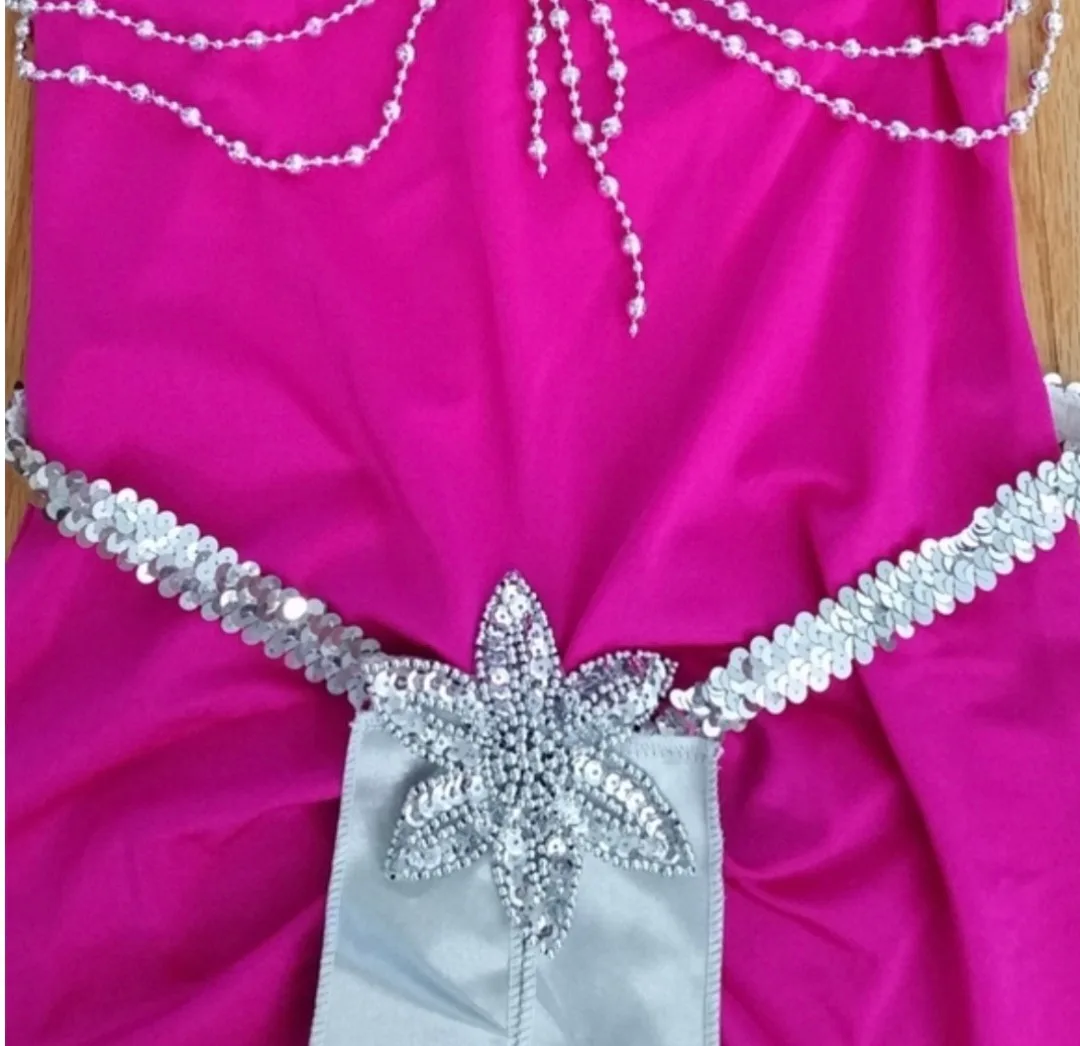 Deluxe Dreamgirl Sin City Showgirl Costume - Size Large image indicator(6)