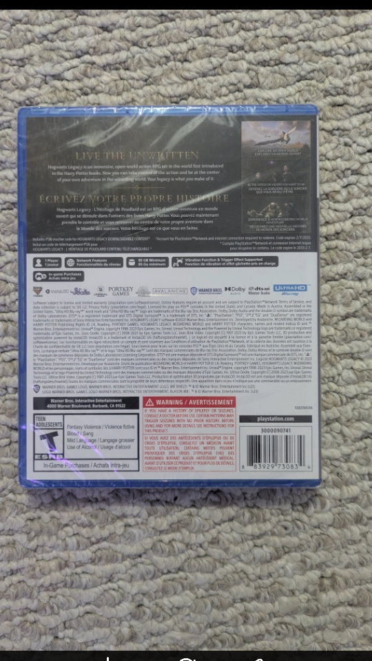 Hogwarts Legacy PS5 Game - New! - photo 3