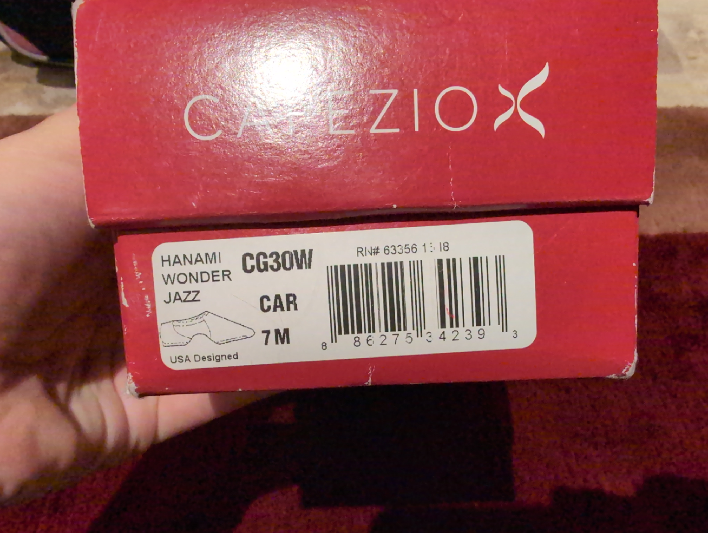 Capezio Hanami Wonder Jazz Shoes Size 7M - photo 2