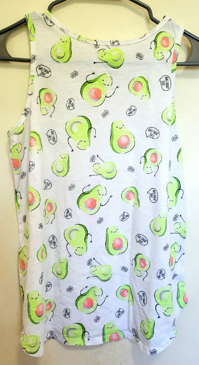 Justice - Avocado Tank Top - Size 18/20 image indicator(2)