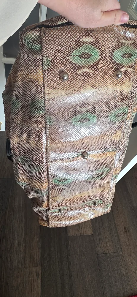 Imedici Italian Leather Travel Bag image indicator(4)