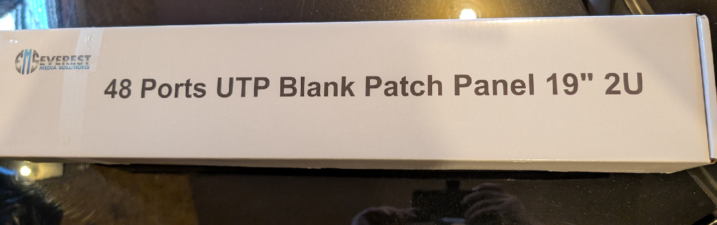 2 Pack of 48 Port Keystone Patch Panel - photo 2