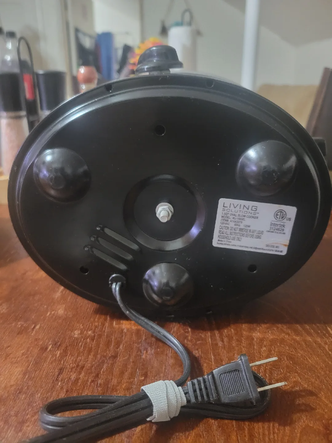 Living Solutions 1.5 QT Slow Cooker image indicator(3)