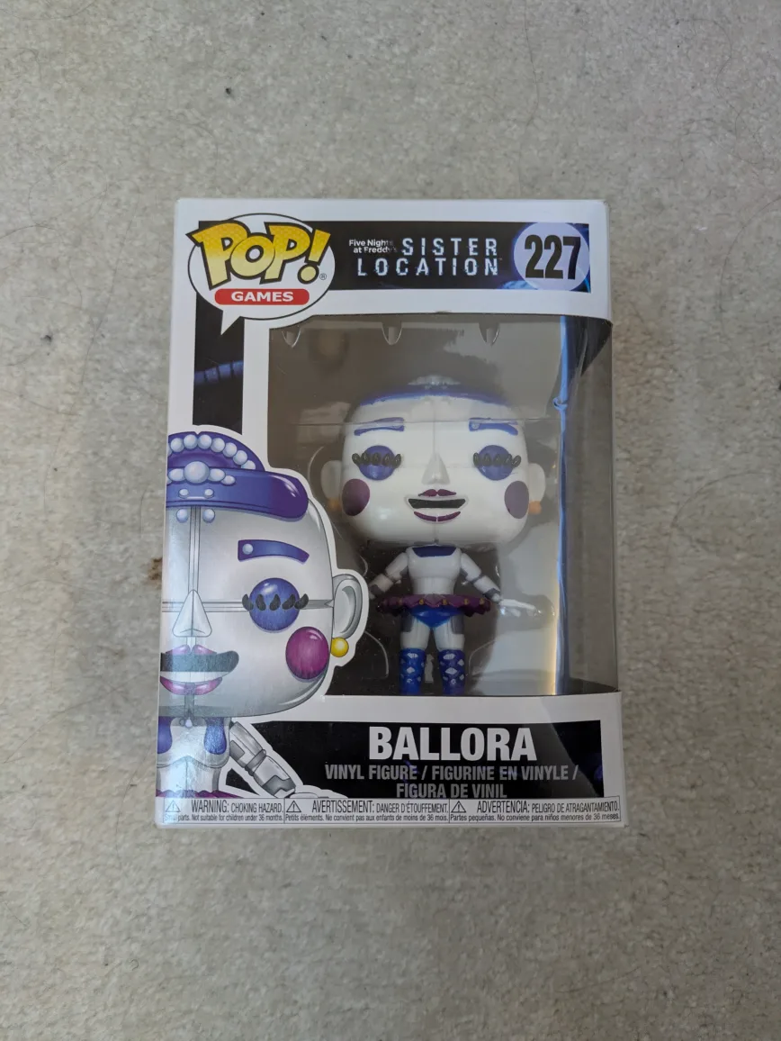 Funko Pop! Games Five Nights at Freddy's Ballora #227 thumbnail