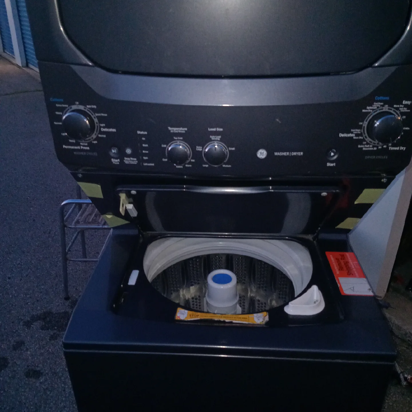 GE Washer/Dryer Combo image indicator(2)