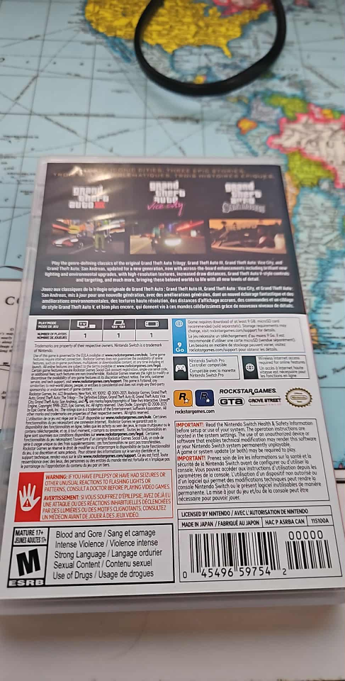 Grand Theft Auto: The Trilogy - Nintendo Switch - photo 2