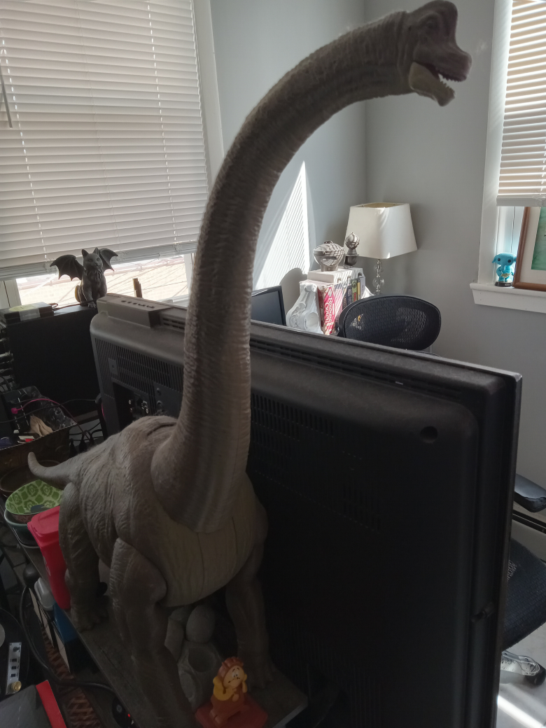 Large Brachiosaurus Dinosaur Toy - photo 2