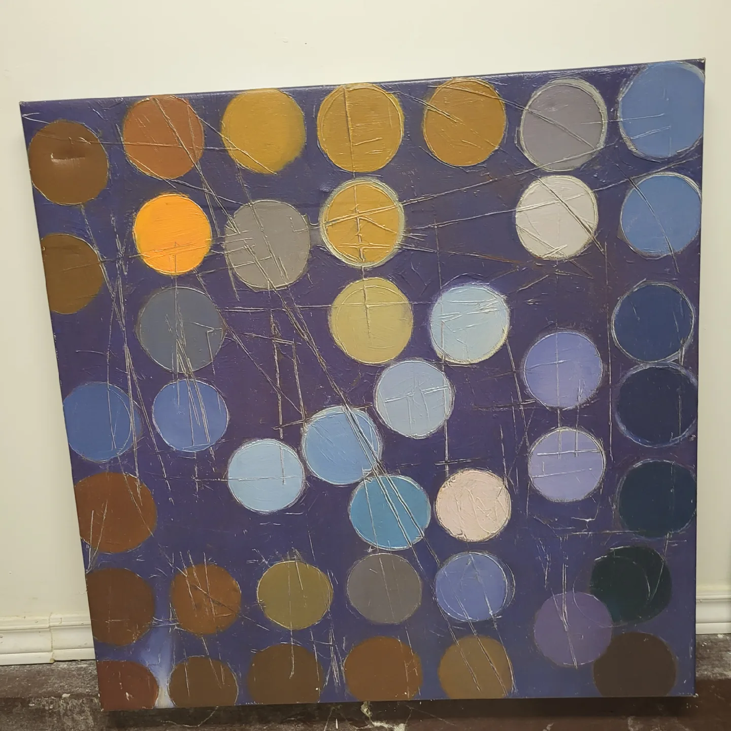 IKEA HALLARYD Painting 30 x 30 x 2 inches thumbnail