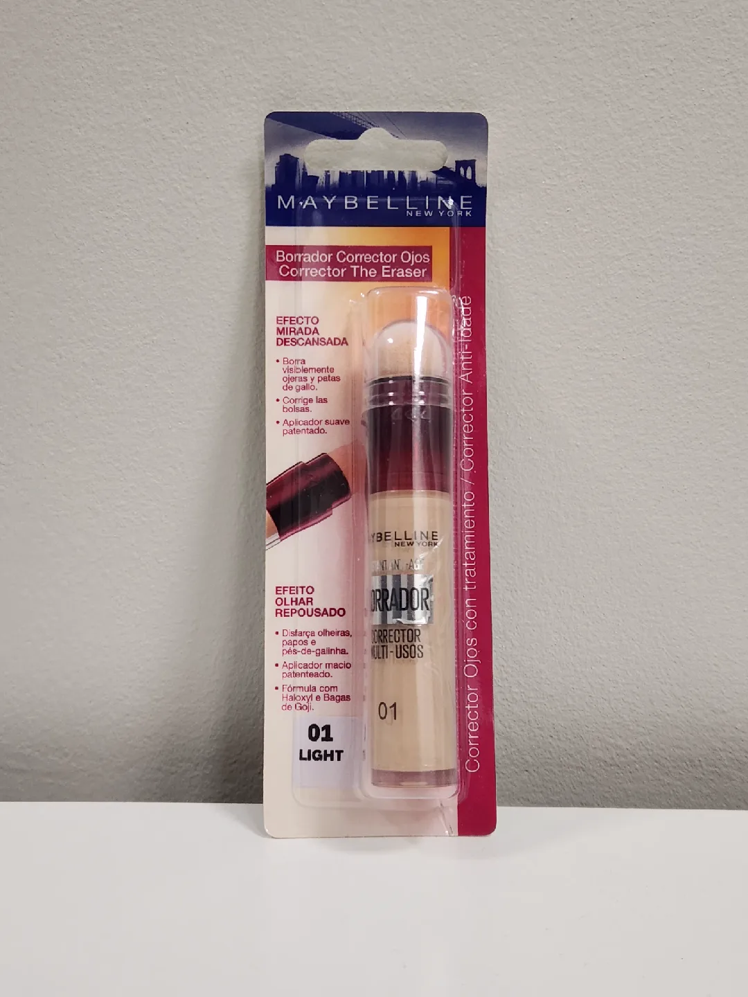 Maybelline Instant Age Rewind Eraser Concealer - 01 Light thumbnail