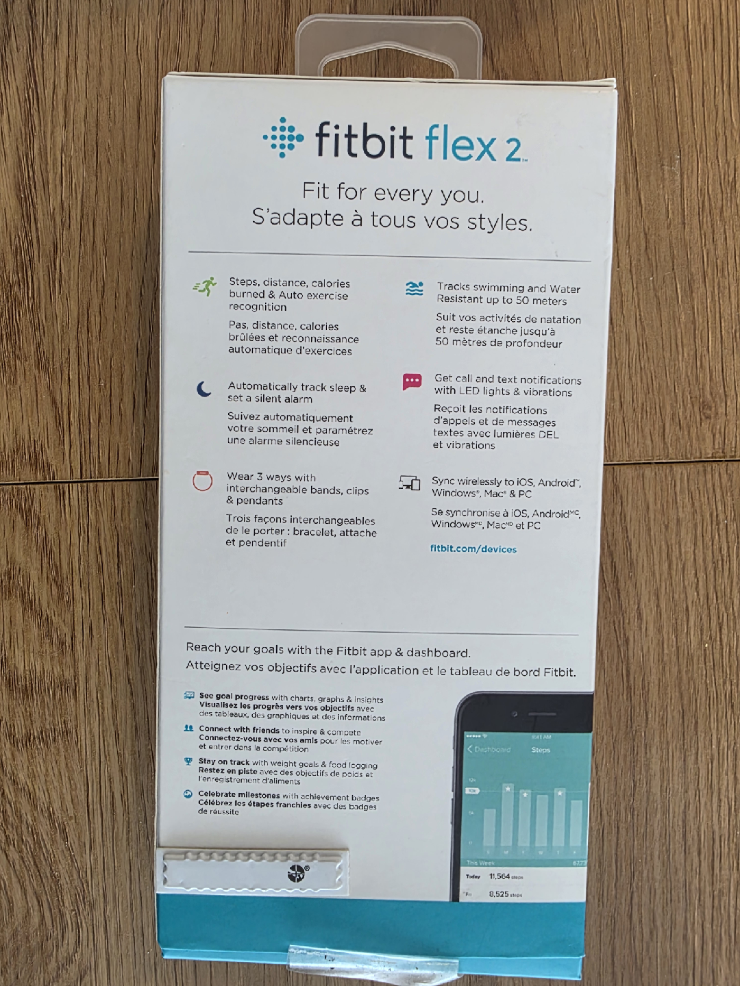 Fitbit Flex 2 Fitness Wristband - Like New - photo 3