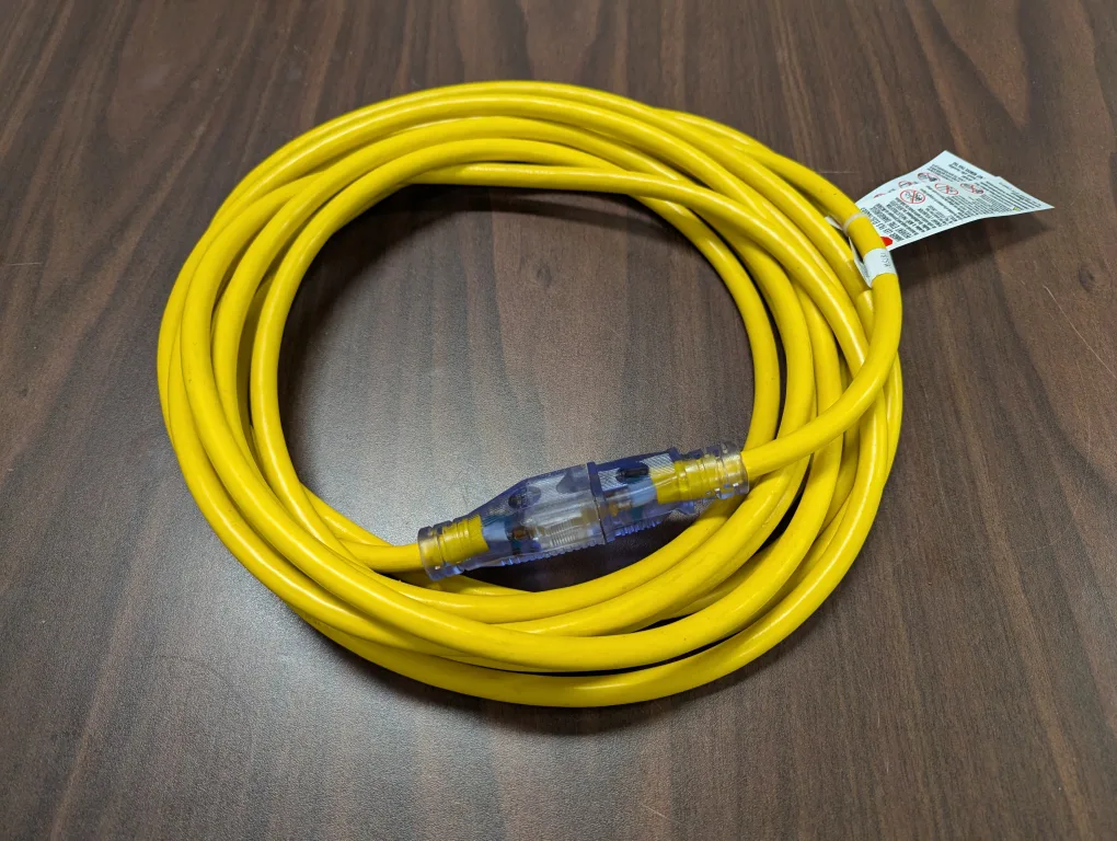 25ft Outdoor/ Indoor Extension Cord thumbnail