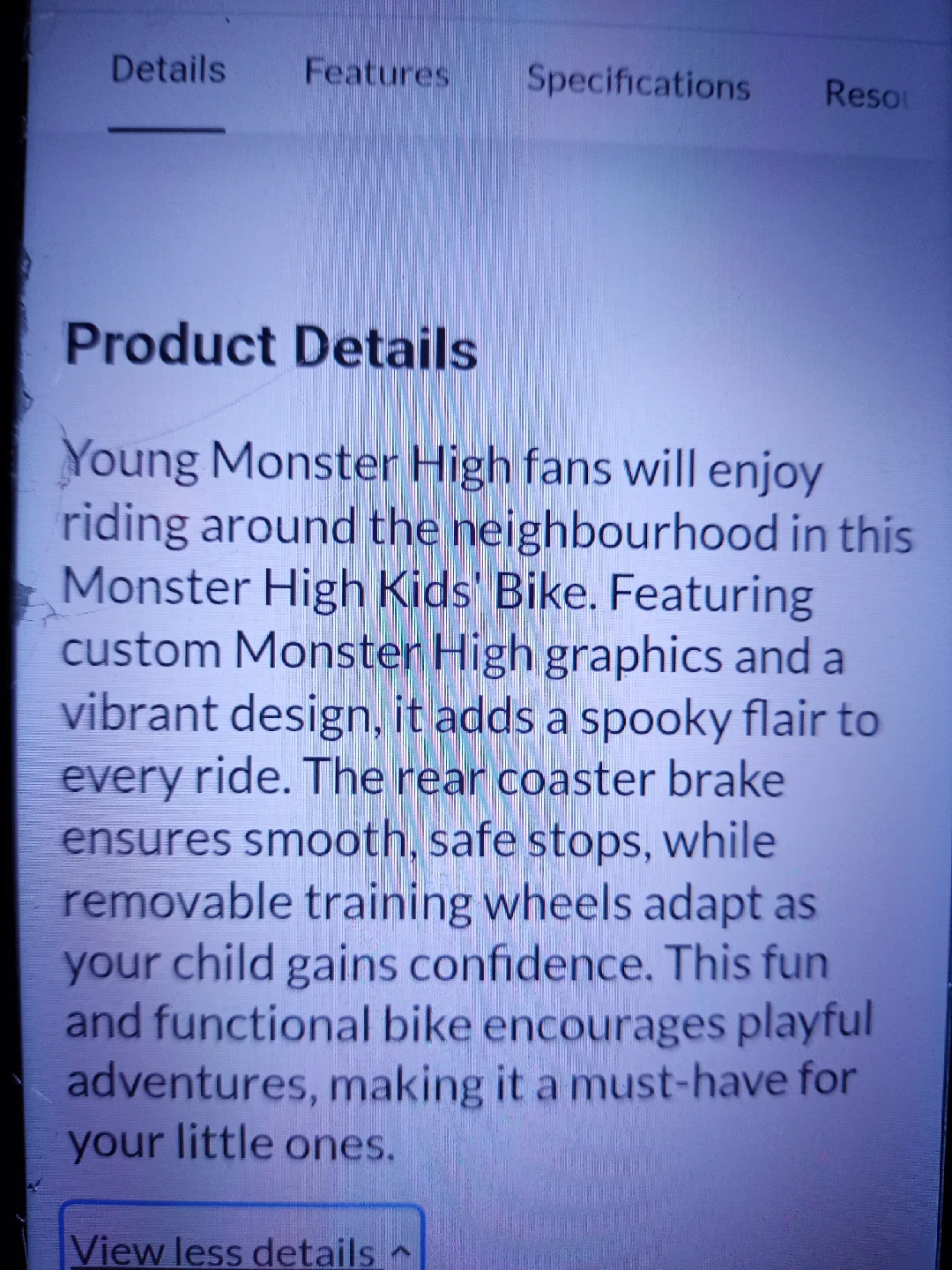 Monster High 3D Dynacraft 18" Bike - Great deal !!!!! image indicator(7)
