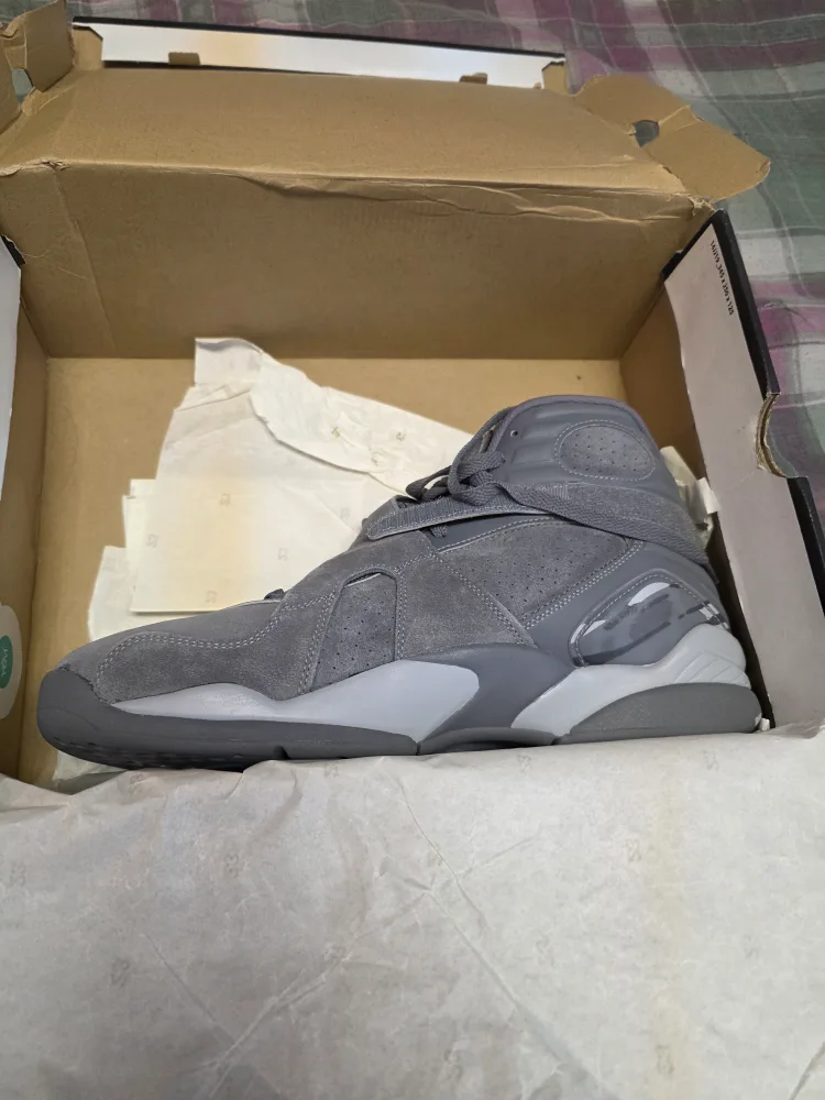 Air Jordan 8 Retro Cool Grey Size 11 image indicator(3)