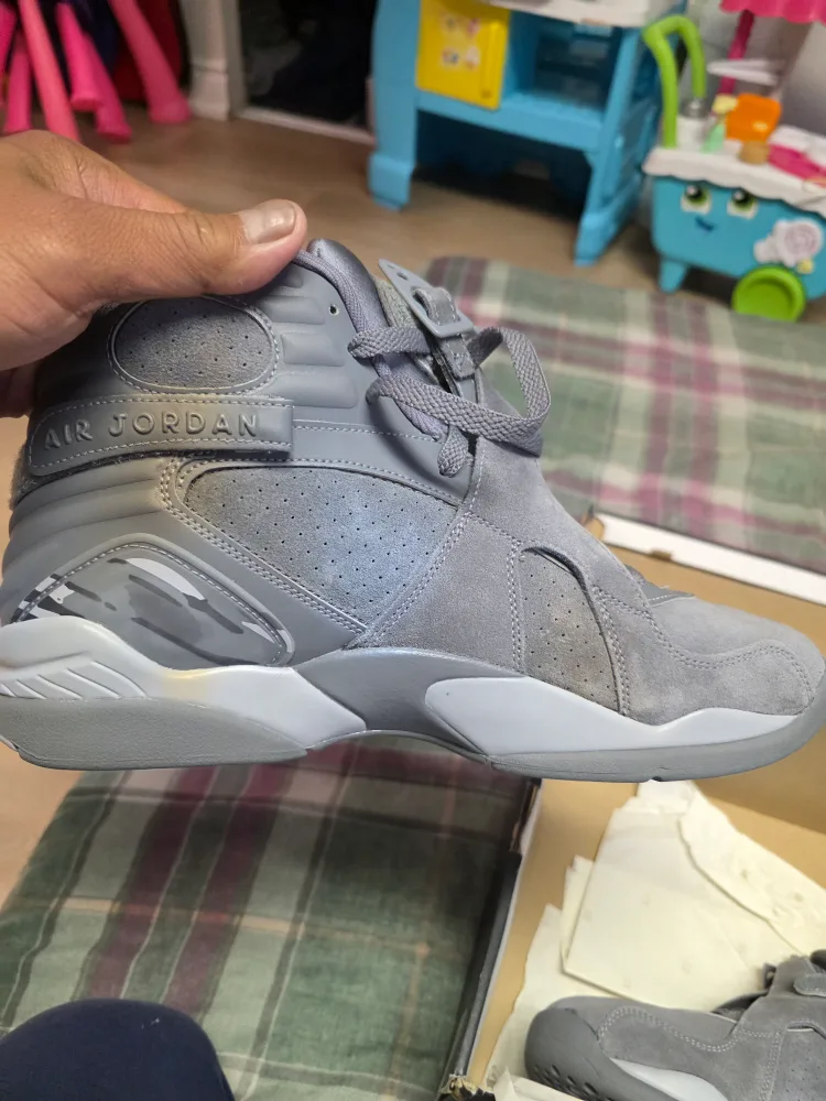 Air Jordan 8 Retro Cool Grey Size 11 image indicator(4)