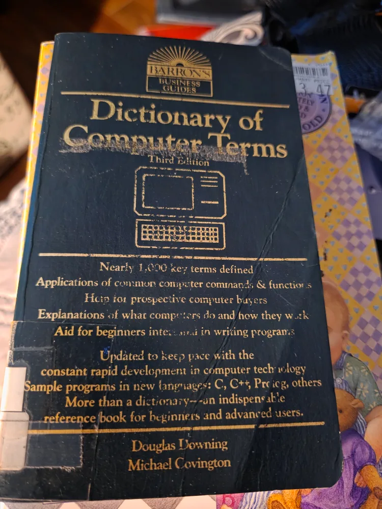 🥕 Barron's Dictionary of Computer Terms thumbnail