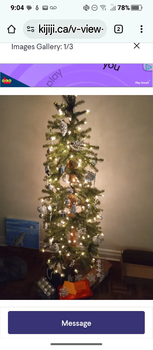 Decorated Christmas Tree thumbnail