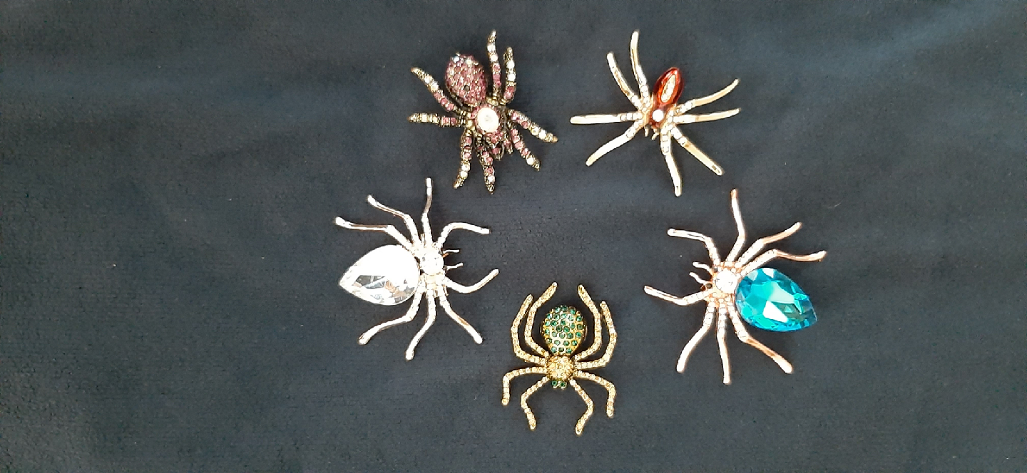 Spider Brooches - $10 each - photo 3