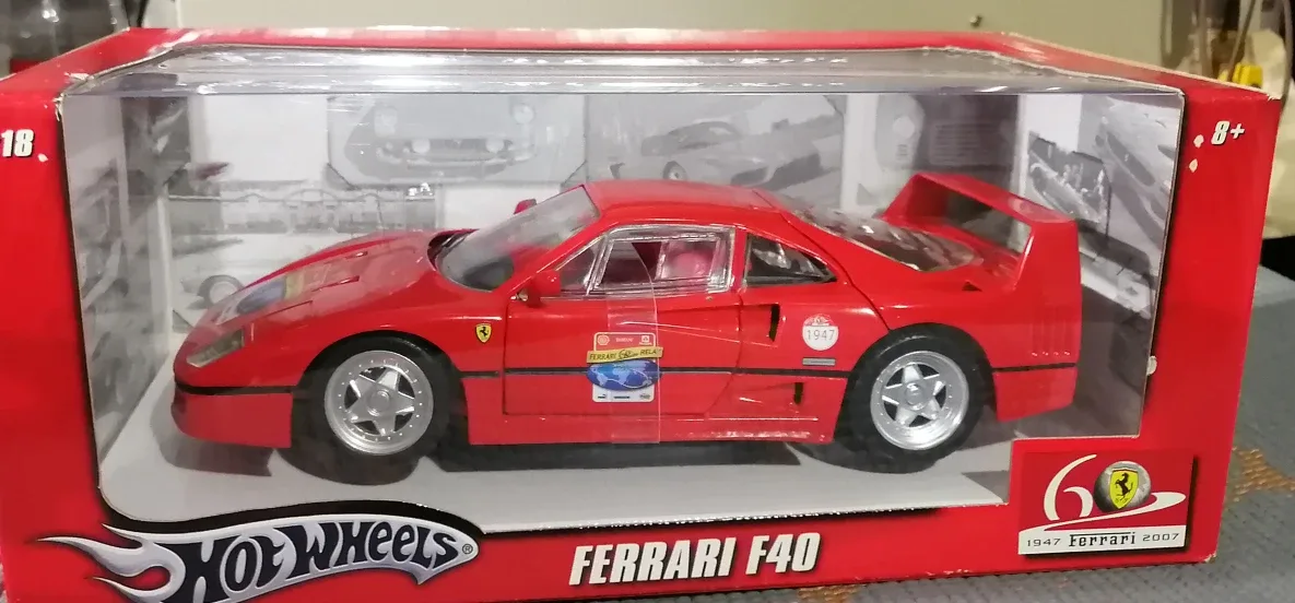 Hot Wheels Ferrari F40 & F50 Diecast Cars image indicator(3)