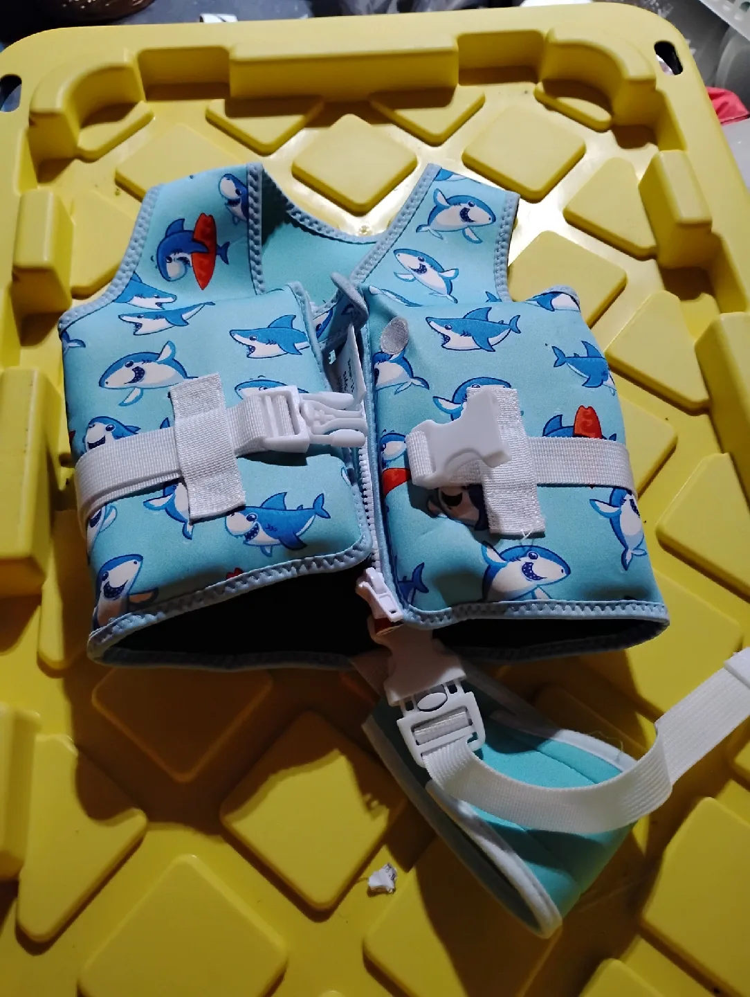 Swim Vest - Shark Pattern, Size Small thumbnail