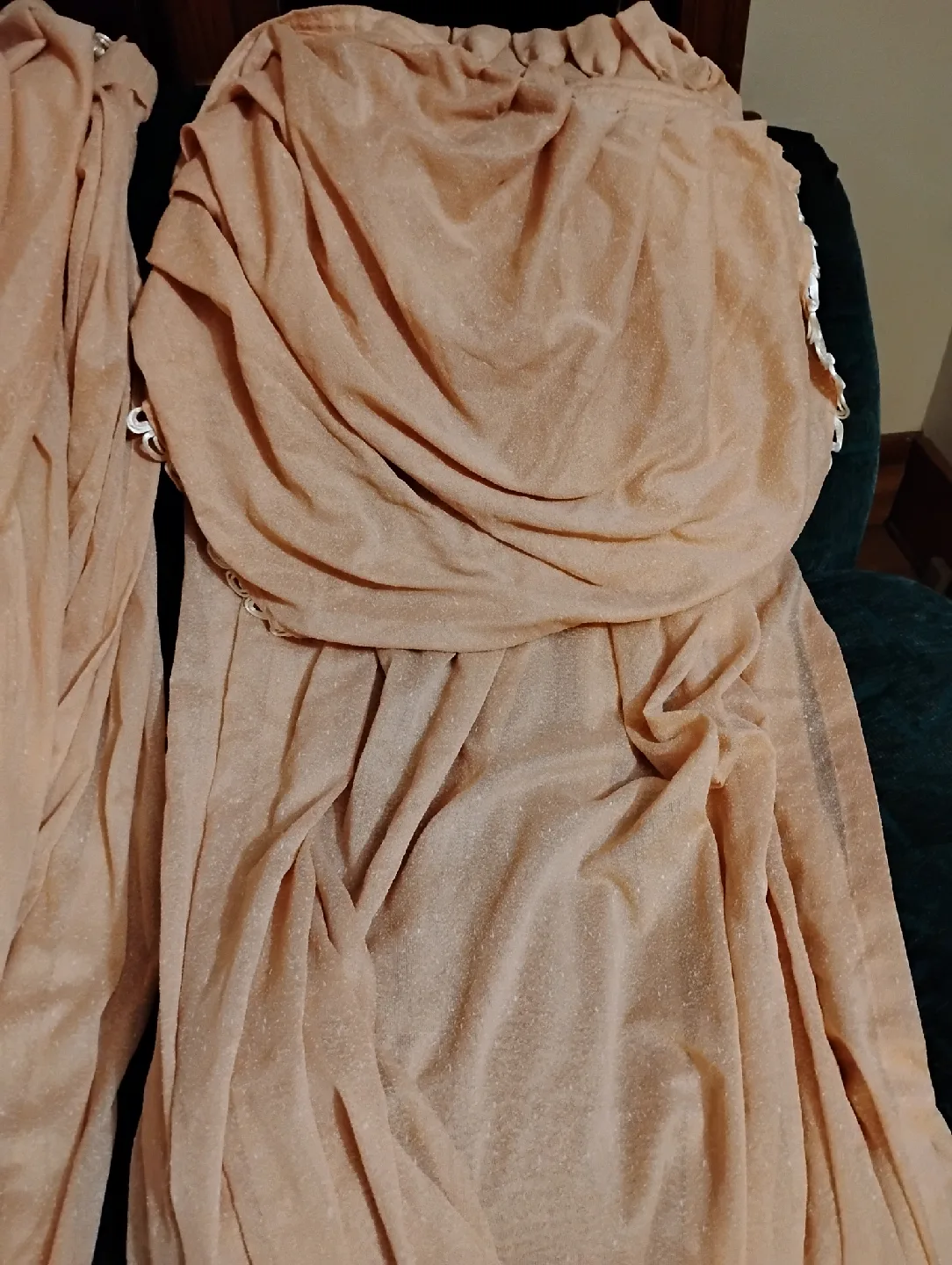 Peach Curtain Set image indicator(5)