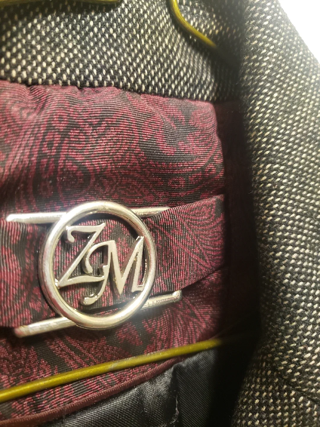 Zara Man Wool Blend Overcoat image indicator(3)