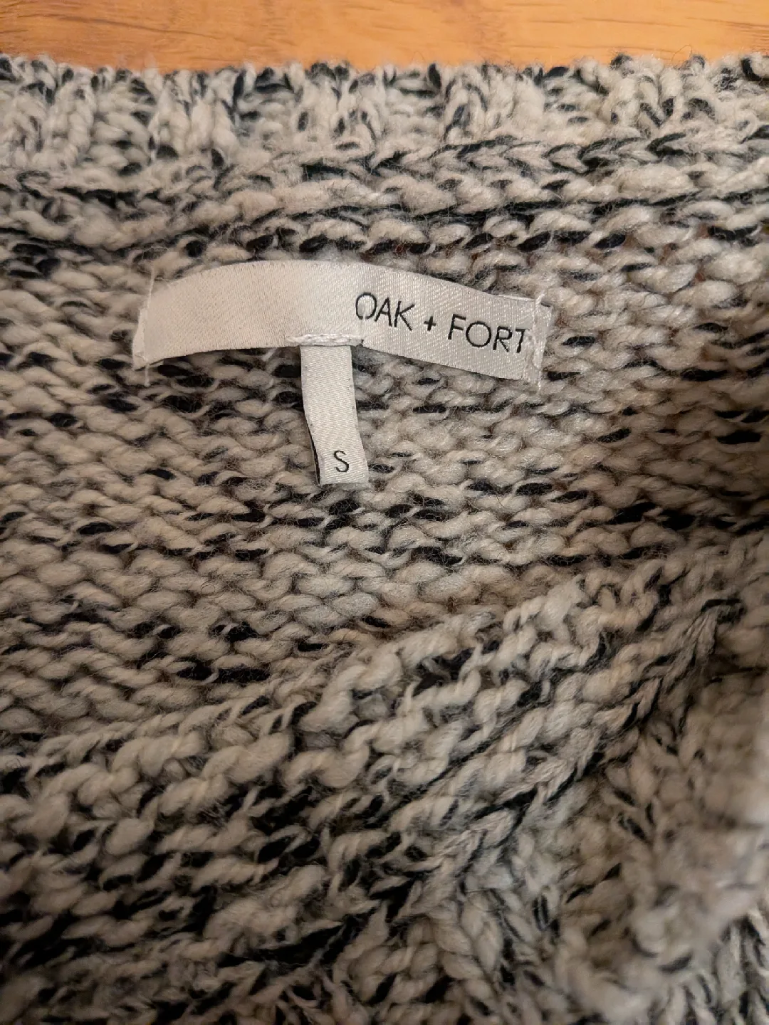 Oak + Fort Knit Sweater - Size Small image indicator(2)