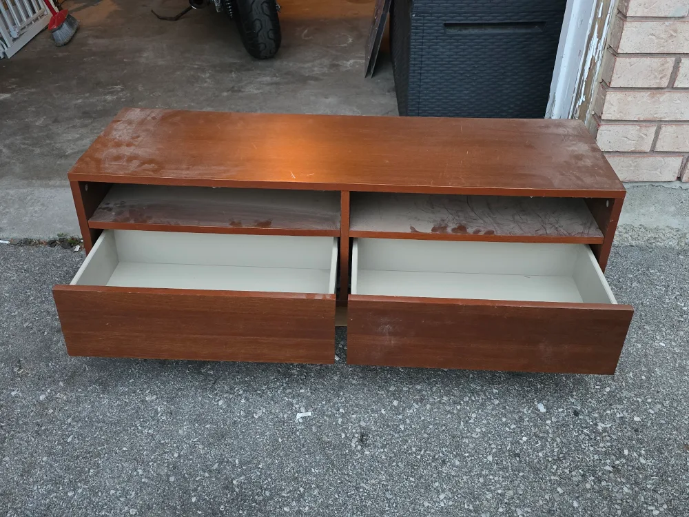 Wooden TV Stand with Drawers image indicator(2)